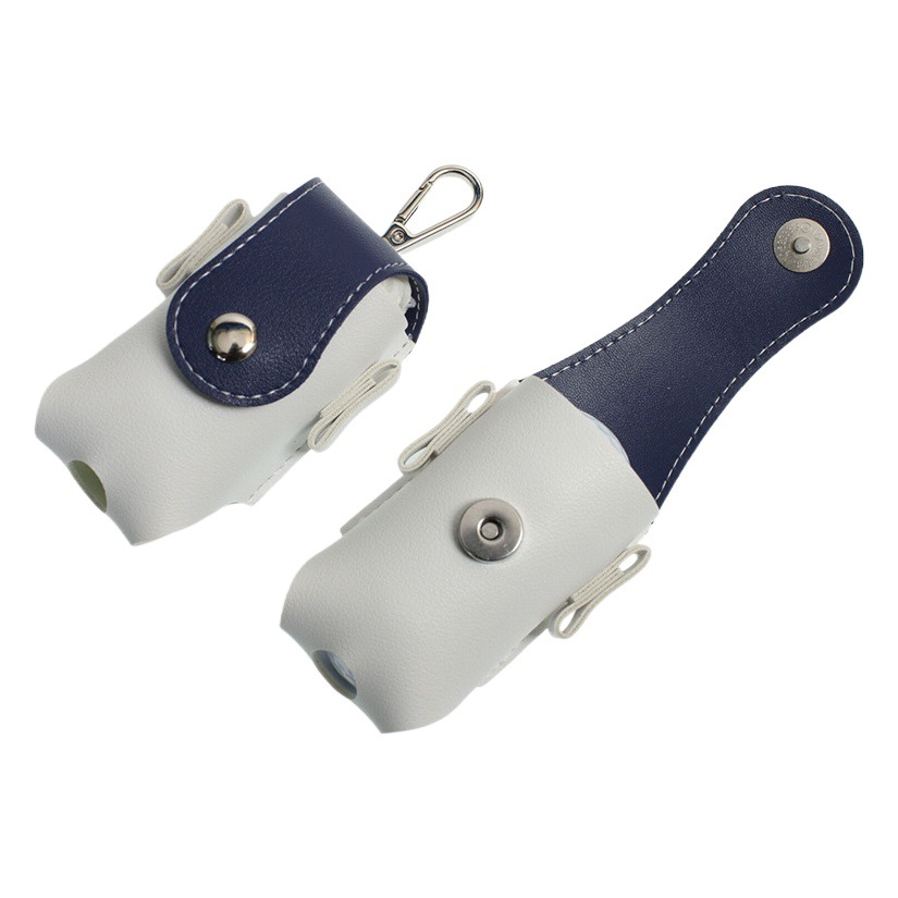 En stock bolsa de golf caja de cuero de almacenamiento de uñas deportes al aire libre mini versión bolsa de golf portátil