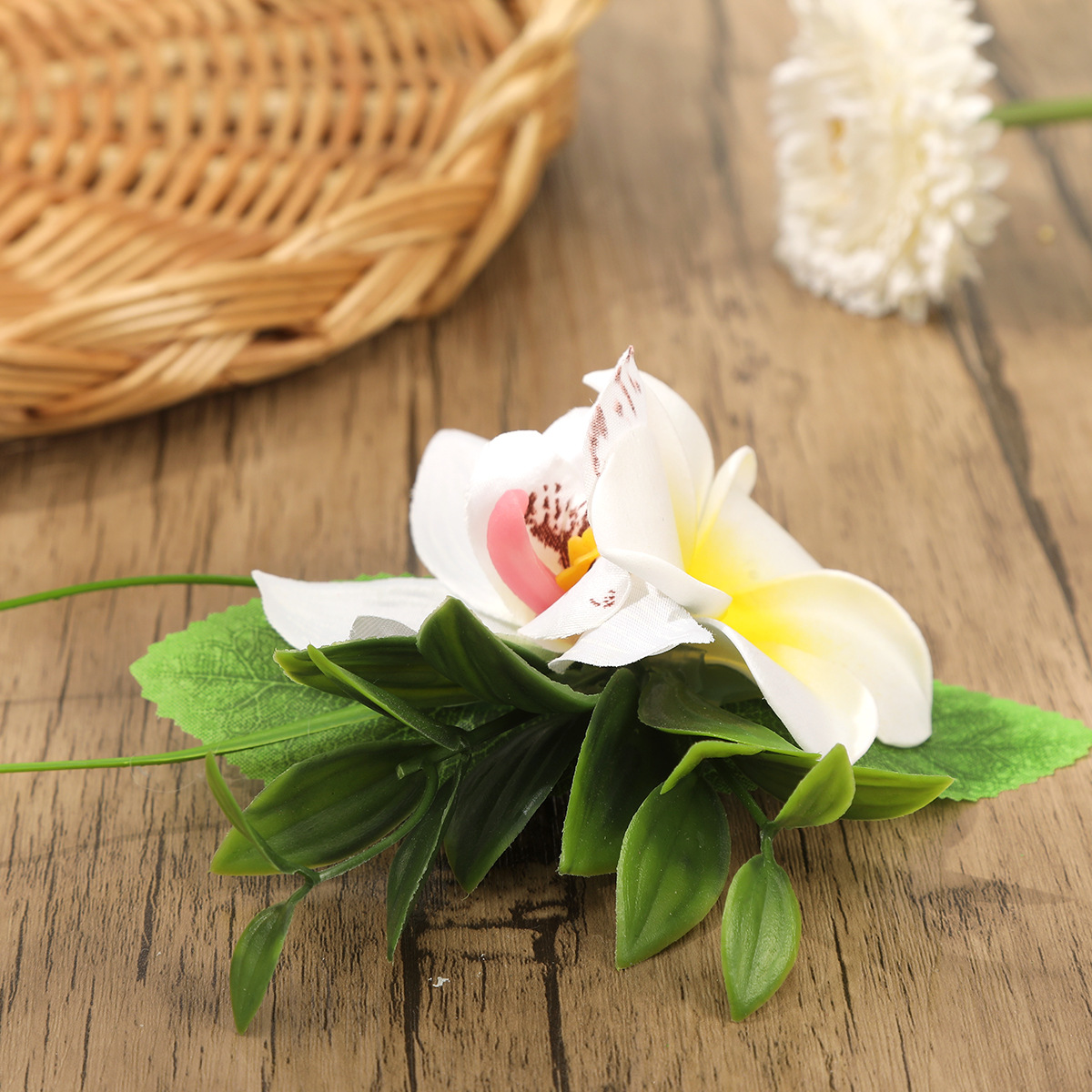 Women's Flower Lady Plastic Hair Clip display picture 13