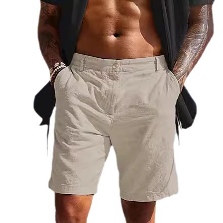 Men's Beach Shorts Pocket Comfortable Breathable Fashion - Picture 3 of 30