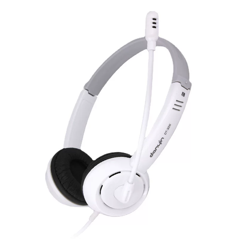 Electronic DT326 computer wired desktop head headset