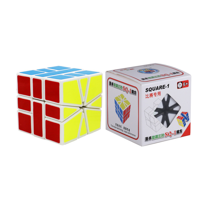 圣手SQ0実色ルービックキューブ無シール創意新品SQ1異形SQ2益智趣味玩具シリーズ製品|undefined