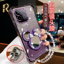 适用VIVOiqooz10turbo手机壳新款时尚个性镜支架Z10TURBO防摔硅胶