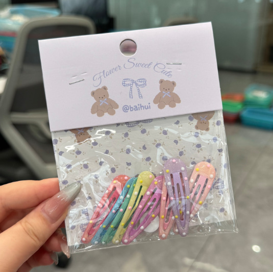 Broches para Cabello BB con Estrella de Cinco Puntas Aleación para Mujeres