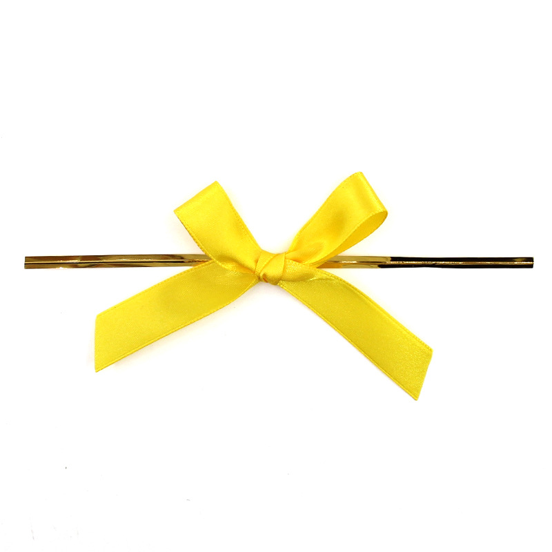 Al por mayor arco vino embalaje cinta decorativa cinta arco más oro seda caja de regalo Accesorios
