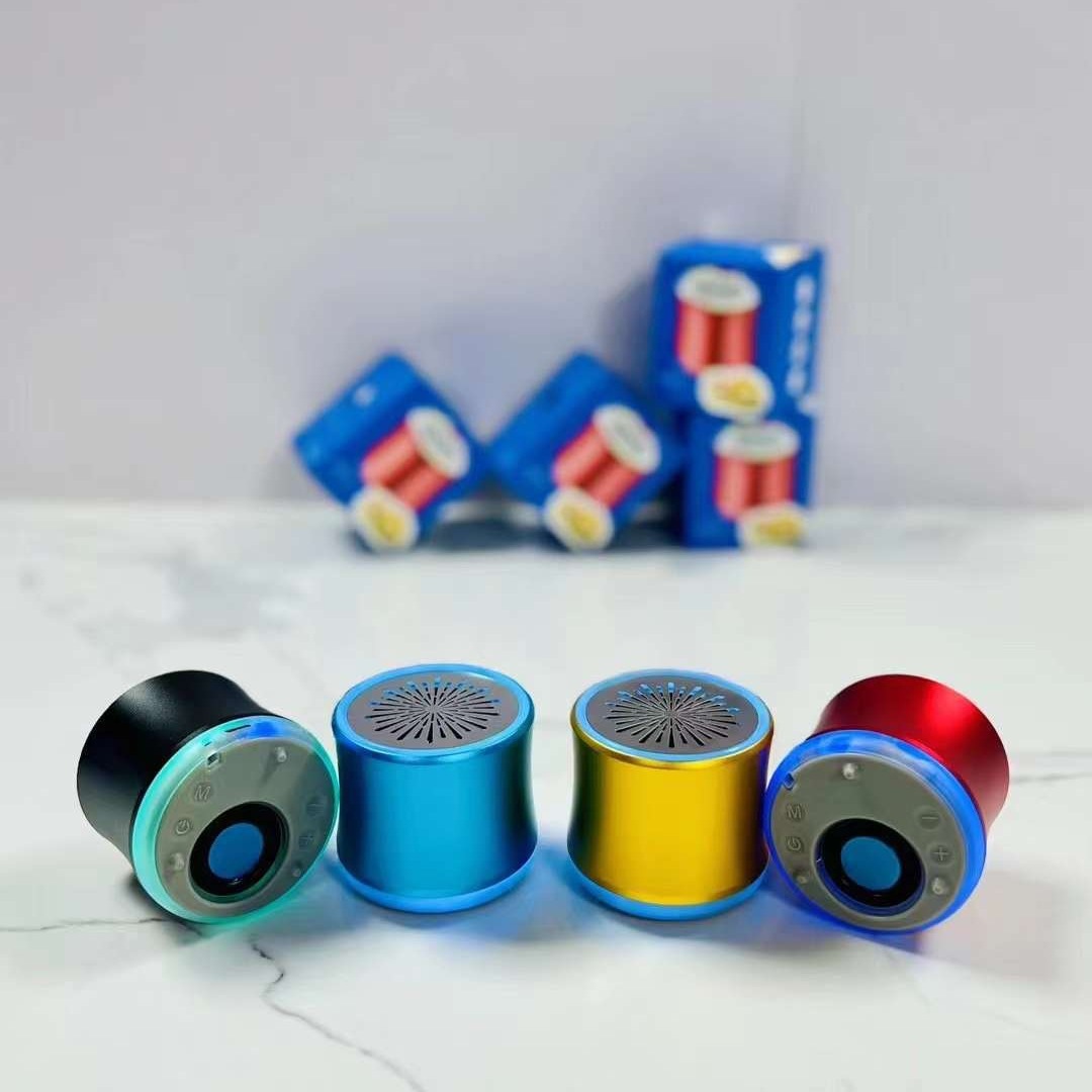 V3 Aluminum Alloy Bluetooth Speaker Series Portable Home Outdoor Mini Subwoofer Small High-Quality Audio Gift