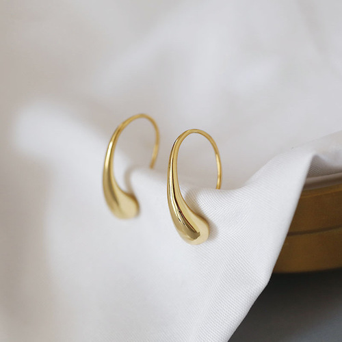 Cross-border accessories ebay earrings European and American earrings fashion creative water drop ear hooks