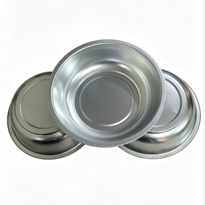 Cubeta Galvanizada Doméstica 30 cm de Metal Multifuncional para Uso Comercial