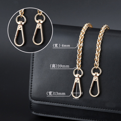 High-end luggage hardware chain replacement shoulder strap DIY mobile phone case decoration chain bag hardware accessories lantern chain