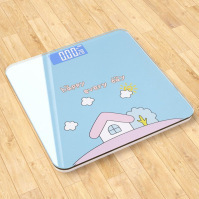 Báscula de grasa corporal para pérdida de peso Bluetooth inteligente y precisa medición de peso grasa carga corporal mujer hogar pequeña báscula electrónica