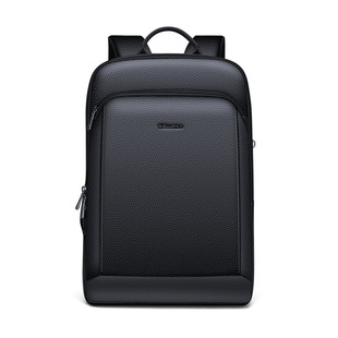 King Paul Backpack Men's Business Backpack Leather Top Layer Cowhide Large Capacity Fashion Travel Bag Computer Bag