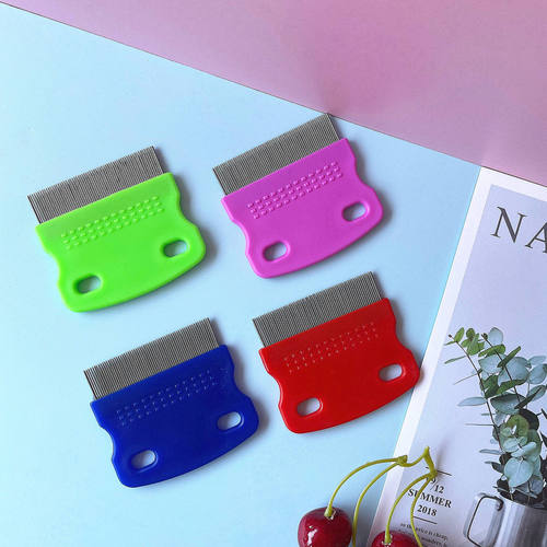 Pet Flea Comb with Dense Teeth, Pet Comb, Flea Comb, Stainless Steel Needles, Dense Teeth, Cat Comb, Pet Supplies