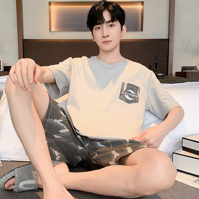 Q-N62728 [100% 면 남성용 홈웨어]]