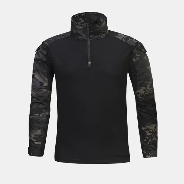 Cross-border Outdoor G2 Long Sleeve Frog Clothes Men's Work Clothes Camouflage Top Work Clothes Men's New Style Transparent