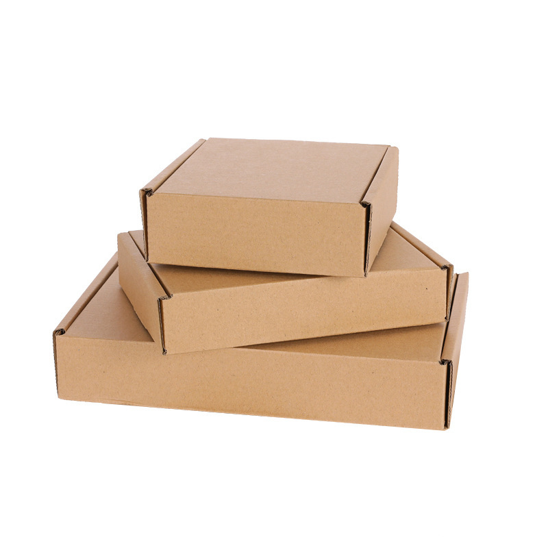 深圳厂家 三层加厚H3飞机盒 瓦楞纸箱特硬快递手机壳打包纸盒定制