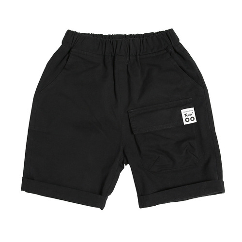 Children's Summer Shorts for Boys, Outwear Pants, Korean Style, for Middle and Big Kids, Loose and Thin, Summer Sports Five-Finger Casual Pants