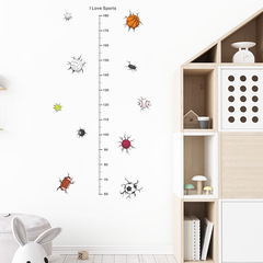 FX-D221 足球籃球棒球身高貼兒童臥室玄關牆面美化裝飾牆貼紙自粘