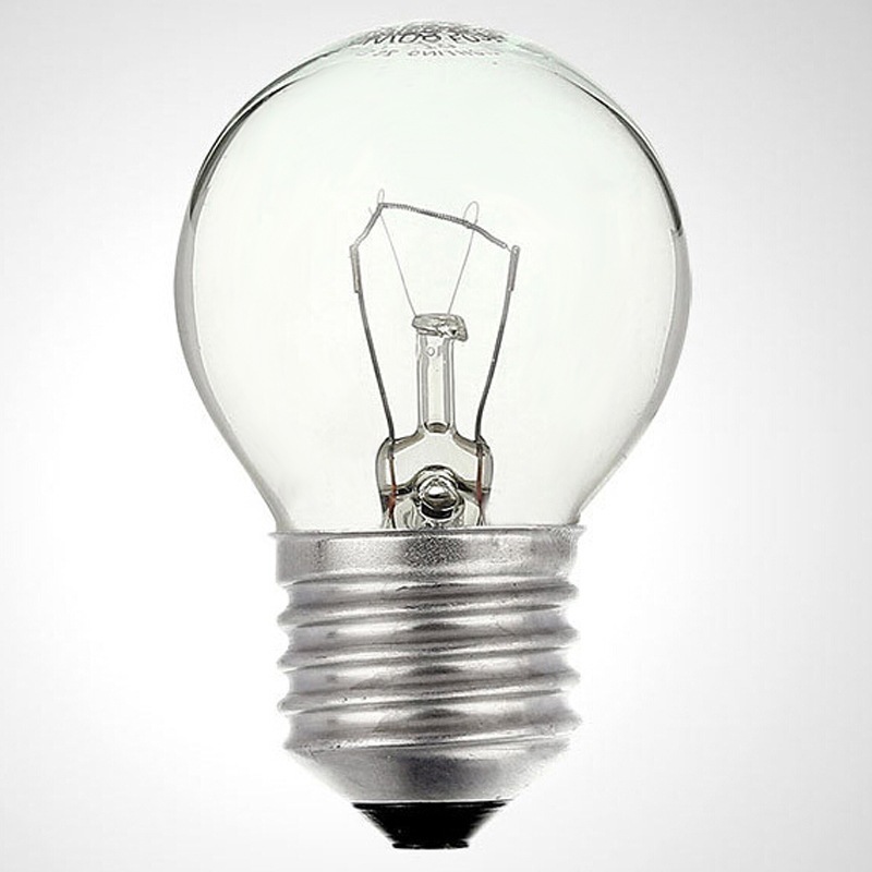 Bombilla incandescente e27 / E14 iluminación general de la boca del tornillo 25w40w60w antigua bombilla incandescente de tungsteno mate transparente