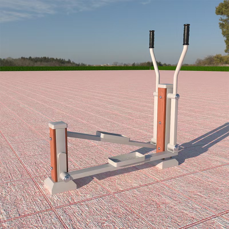 Nuevo estándar nacional al aire libre equipo de acondicionamiento físico de plástico y madera camino de acondicionamiento físico multifuncional integrado equipo de acondicionamiento físico de ancianos equipo de entrenamiento