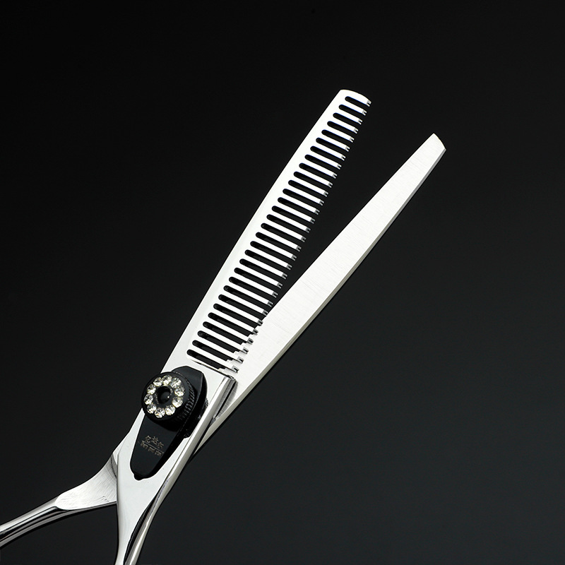 Tijeras para el cabello, juego de tijeras para el cabello de alta gama, tijeras de estilo explosivo transfronterizo de 6 pulgadas, peluquería, tijeras para el cabello, pipa, gema