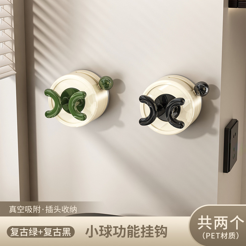 Vintage verde retro negro (2 piezas)