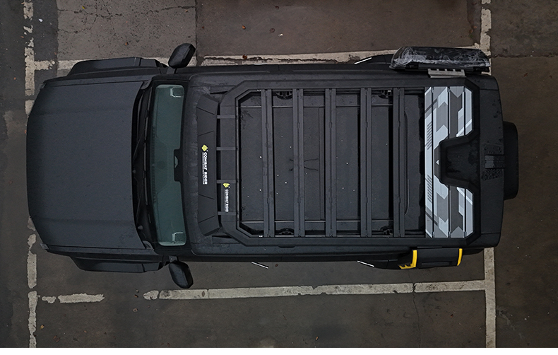 Chery Icar03 Luggage Rack Explorer Roof Platform Modified Side Ladder Aluminum Alloy Exterior Expansion Accessories