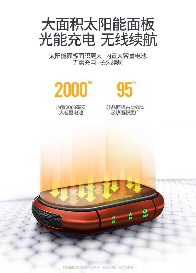 Car Air Purifier Solar Dual Fan Intelligent Start and Stop Negative Ion Formaldehyde Removal and Odor Removal with Fragrance Wholesale