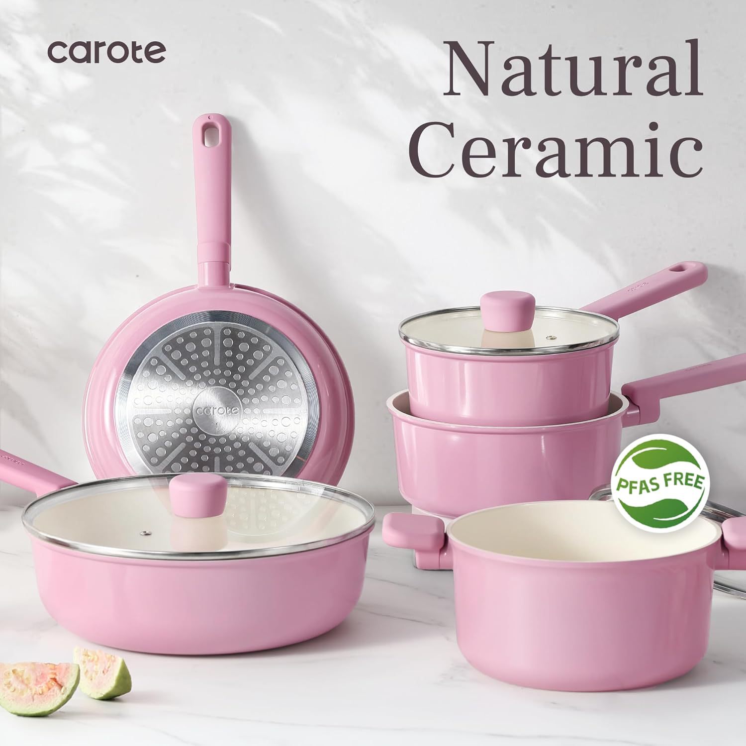 Venta directa de fábrica, comercio exterior, hogar, olla antiadherente, olla de cocina sin humo aceitoso, olla de leche, sartén, olla de sopa, estufa universal