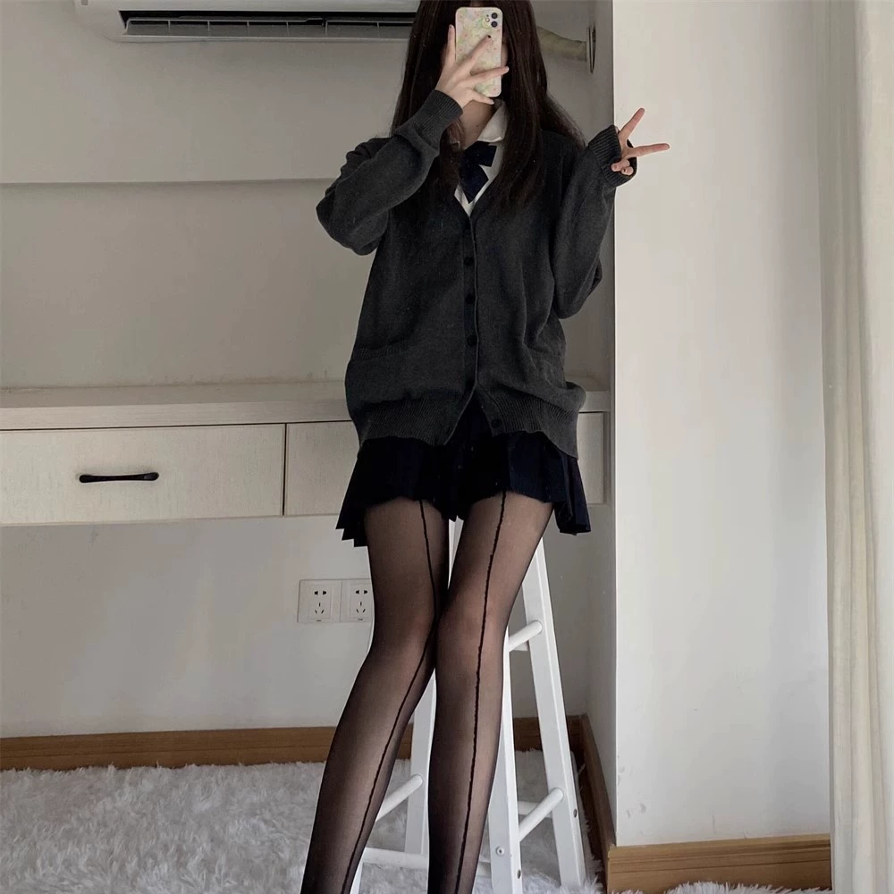 Wire, retro sexy ultra thin base tights, internet celebrity
