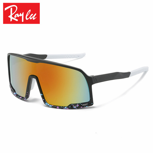 俊莱新款跨境男女户外运动眼镜 9321-2骑行太阳镜自行车墨镜批发
