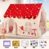 Long tent with clove mushrooms with butterfly