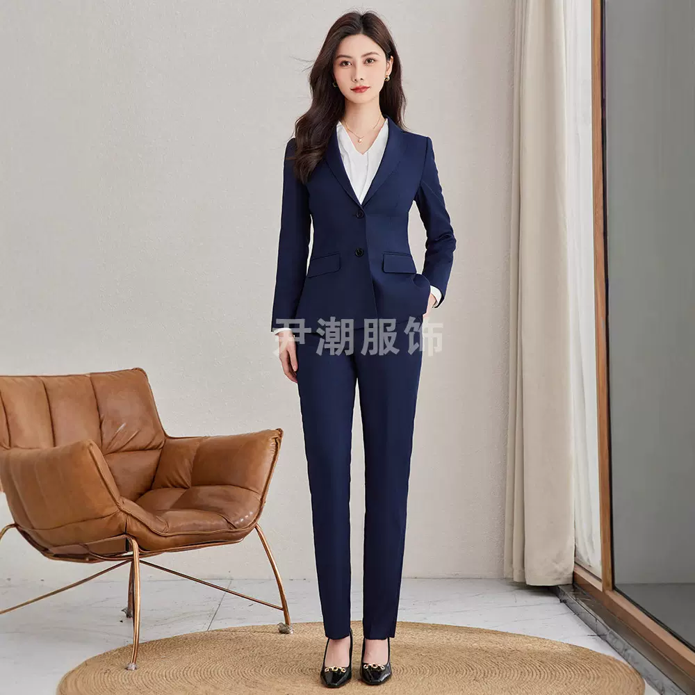 高级感西装套装女职业气质公考面试正装套装事业编西服外套工作服