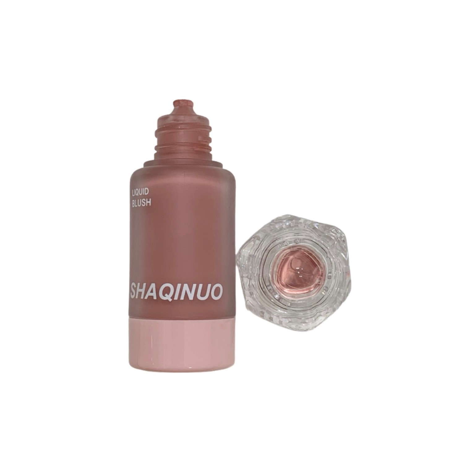 SHAQINUO Mist Color Silk Smooth Blush Liquid Coreano Rosa Baja Saturación Natural Madre Looking Female Blush