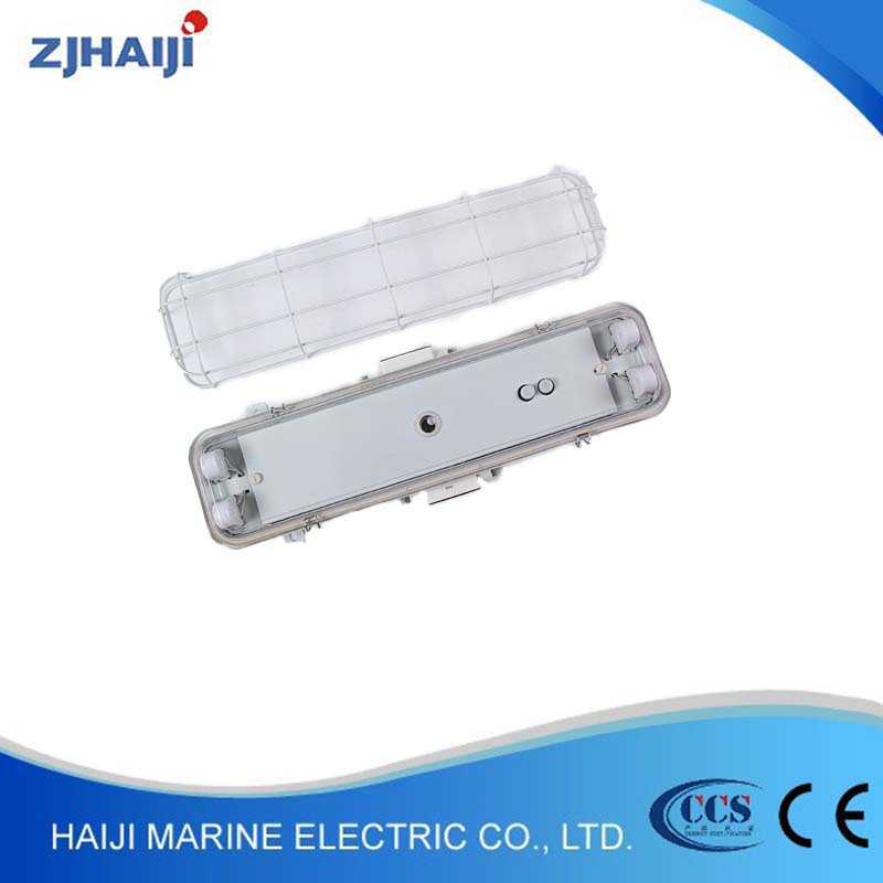 厂家直销 优质船用防水荧光舱顶灯JCY42-2EF  LED荧光舱顶灯