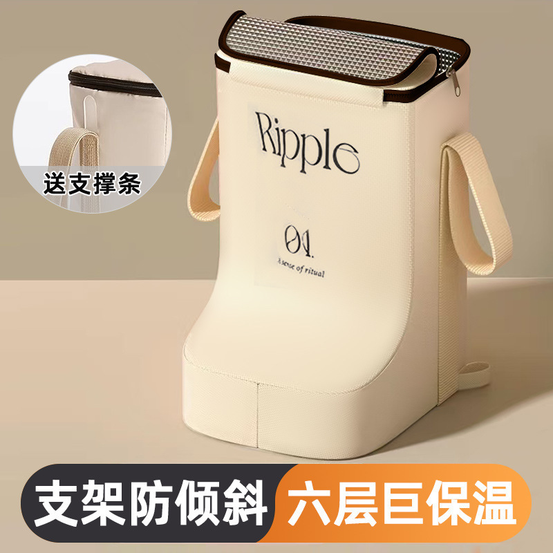 旅行便携式可折叠泡脚桶深桶过小腿宿舍保温桶家用过膝泡脚袋批发|undefined