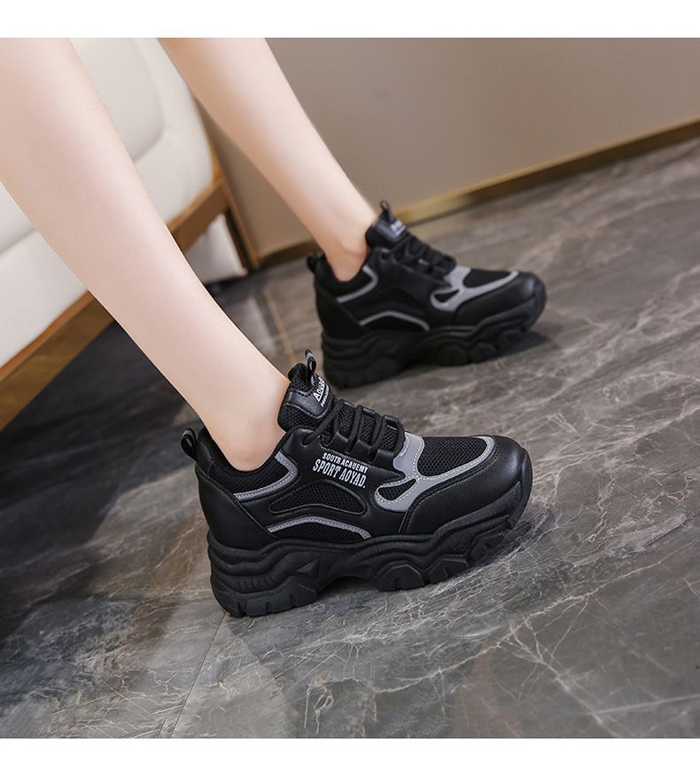 Damen Lederschuhe Arbeitsschuhe Sneakers Stoff Bequeme Sneakers Schuhe_voghion.com