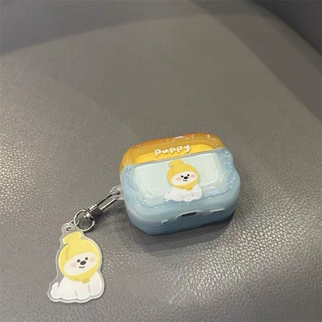 Cubierta de plátano para el oeste de Highlands para Huawei Qiang norte 4 generación de cubierta de protección Bluetooth airpodspro2 / 3 cubierta de auriculares de manzana