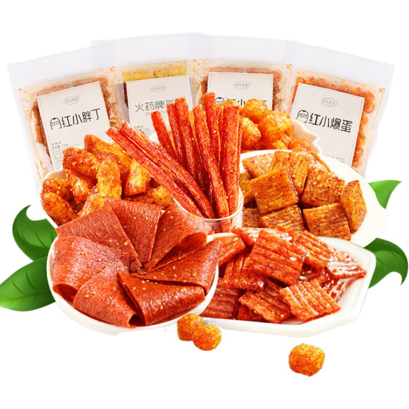 Острый снек с насыщенным вкусом 125г, безглютеновые закуски для повседневных ларей, оптом, популярные острые закуски оптом