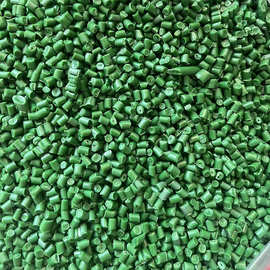 厂家绿色PE料工程聚丙稀再生颗粒回料颗粒再生塑料批发注塑
