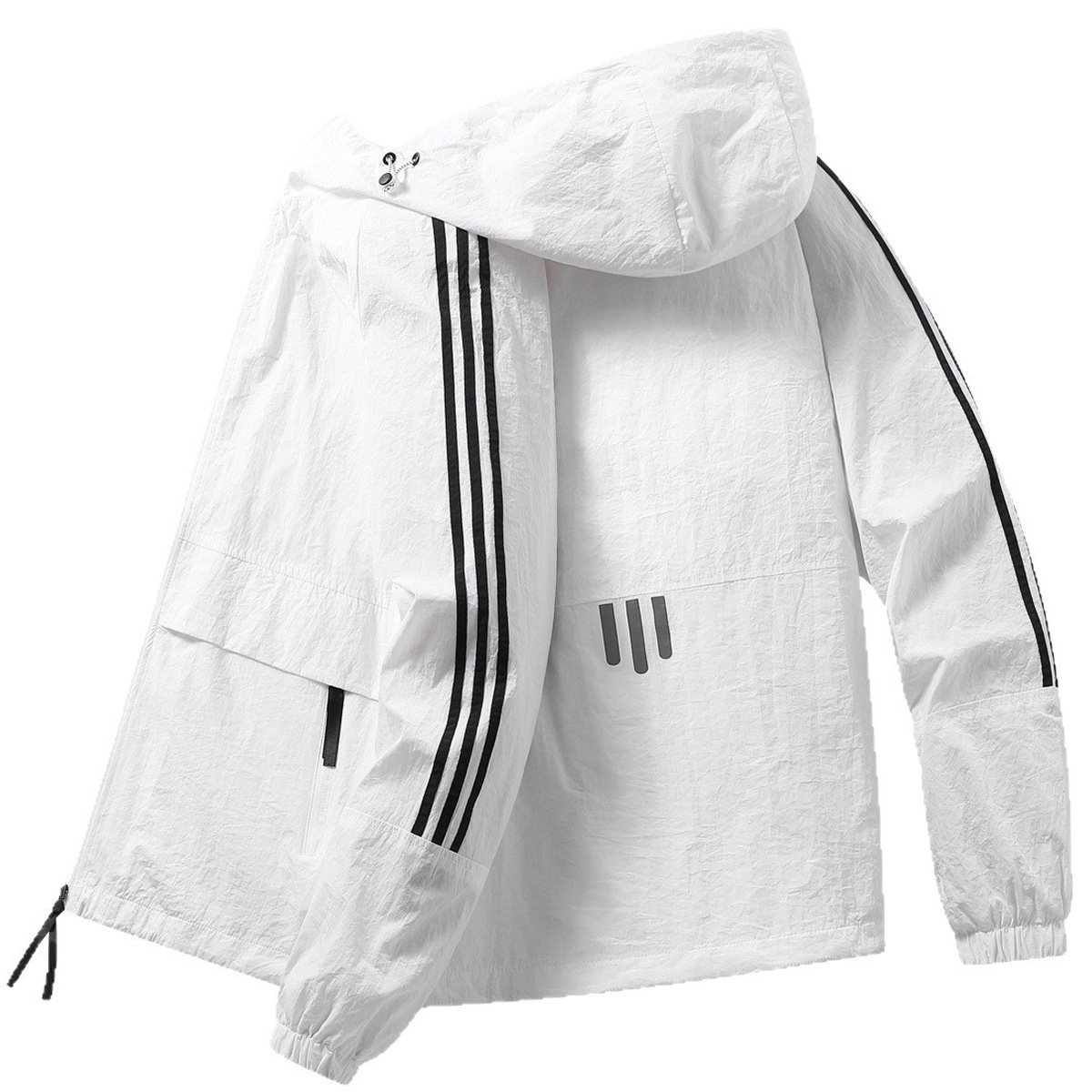 Chaqueta ultrafina de verano transfronteriza hombre comercio exterior tres barras abrigo solar marea seca ropa de pesca abrigo grande
