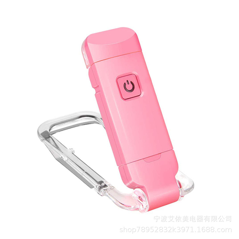 Amazon USB clip de libro luz de la música luz de lectura portátil luz de lectura mini luz de la computadora plegable luz de la noche recargable