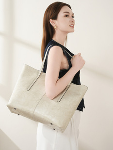 (Cross-border trading), universal handheld capacious underarm bag, shoulder bag, one-shoulder bag, genuine leather