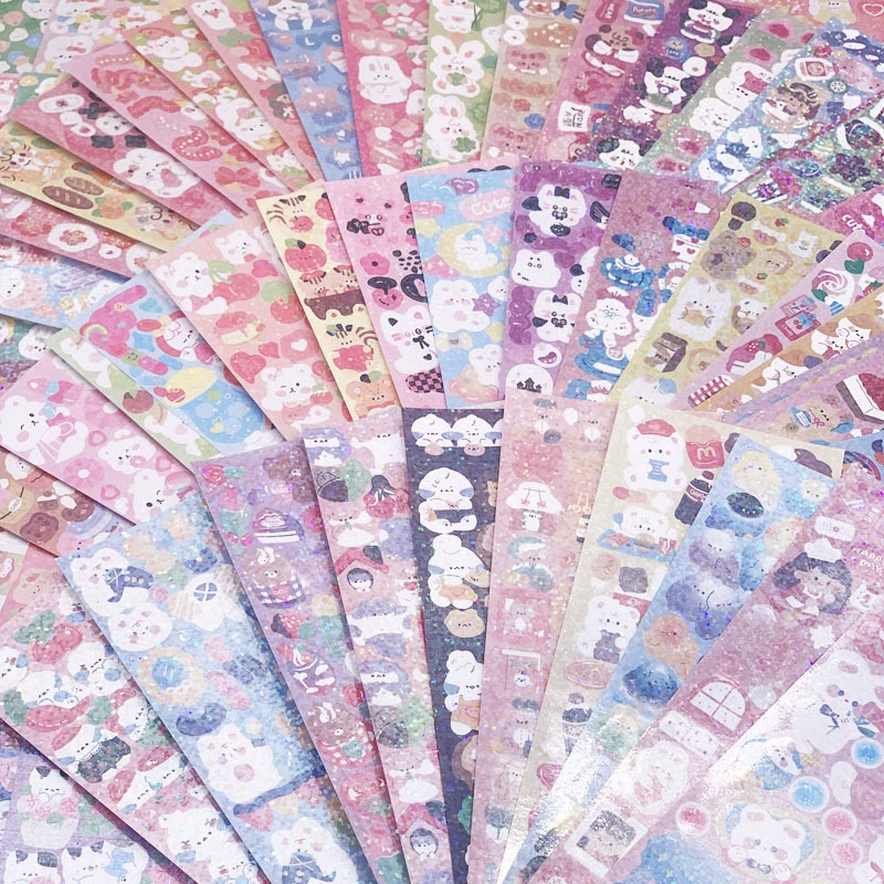 Набор стикеров для планировщика Guka к Весеннему фестивалю, обычная доставка, индивидуальные мультяшные стикеры, бумажные аксессуары для планировщика, сделай сам, ручная работа