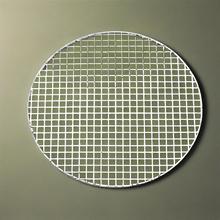 圆形烧烤网片烤肉网片烤鱼户外不锈钢烧烤网格片篦子圆形烤架炉具