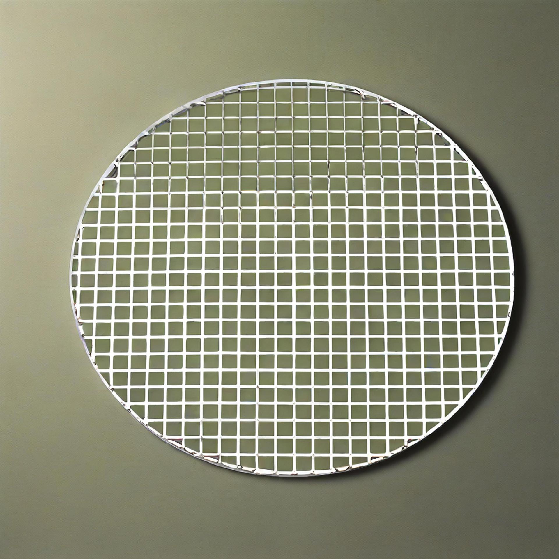 圆形烧烤网片烤肉网片烤鱼户外不锈钢烧烤网格片篦子圆形烤架炉具