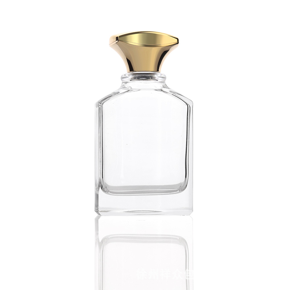 Botella Plana de Vidrio con Atomizador 100ml Portátil para Perfume y Refréscante image 8