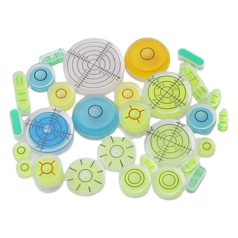 RISUX Универсальный Уровень большого диаметра горизонтальный пузырьковый уровень шарик маленький универсальный масштаб