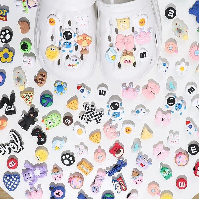 Аксессуары для обуви с пещерными отверстиями Премиум бобовая обувь цветочная декоративная пряжка diy аксессуары аксессуары тапочки застежка съемная застежка для обуви