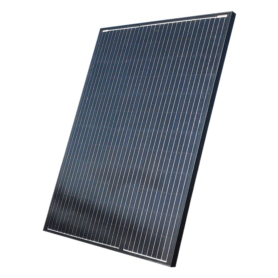 2024 nuevo Todo Negro panel solar de un solo cristal Generación energía del hogar precio bajo fotovoltaica tablero pelo W exportación Europa y América