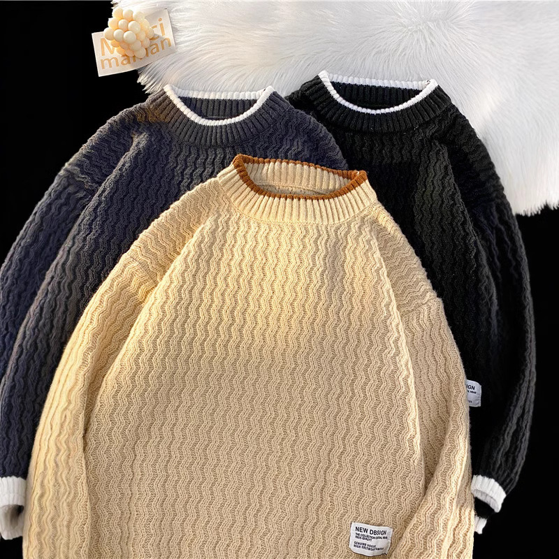 Winter Japanese knitted sweater