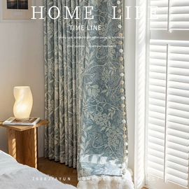 布艺窗帘;布艺窗纱;色织、提花布